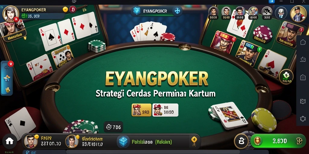 Tampilan gameplay <strong>EYANGPOKER</strong> yang seru dan penuh strategi.