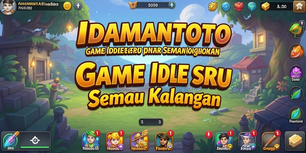 Tampilan gameplay IDAMANTOTO yang menarik dan interaktif.