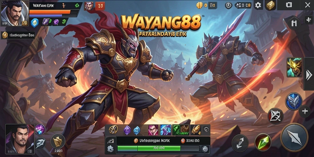 Gameplay seru dan karakter legendaris dalam WAYANG88